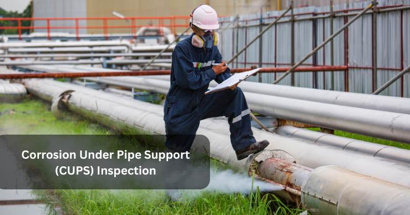 Corrosion Under Pipe Support (CUPS) Inspection